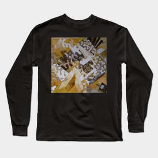Abstract Collage 1 - alternate options Long Sleeve T-Shirt